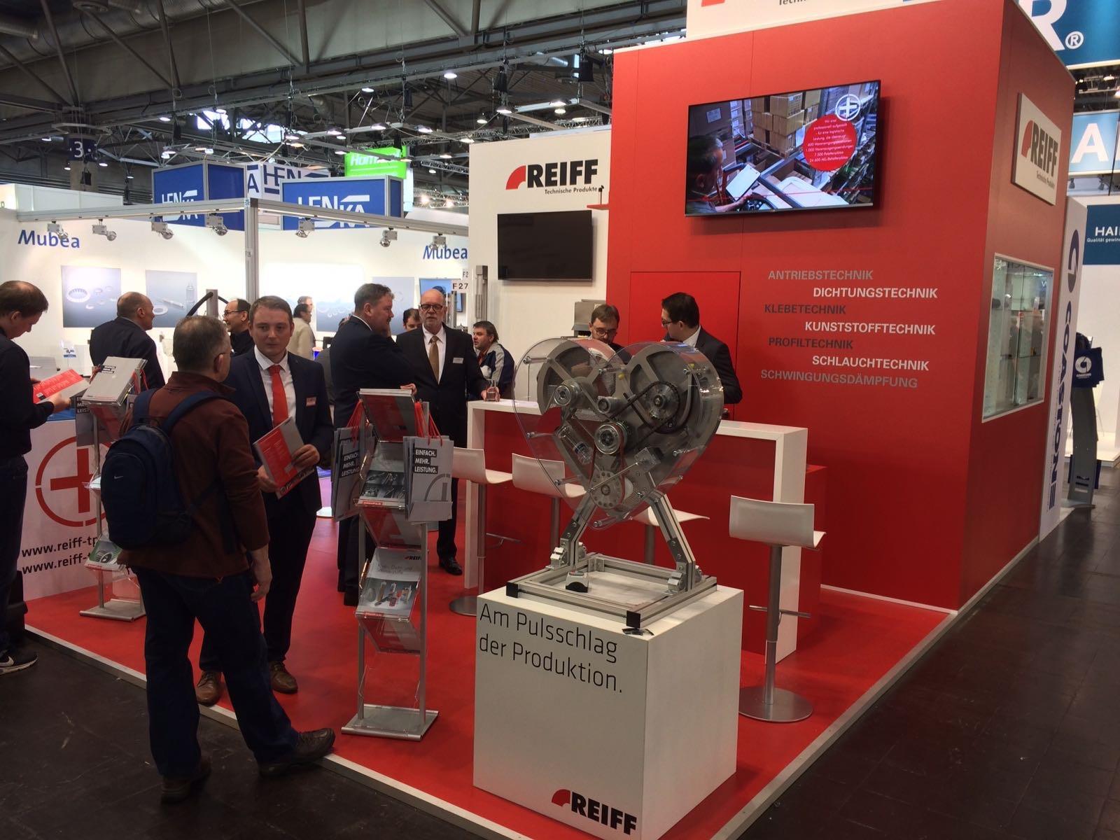 REIFF Technische Produkte auf der Industriemesse ie in Freiburg und auf der Intec in Leipzig